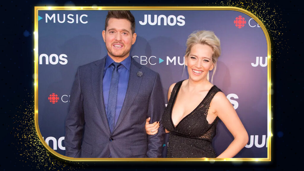 Michael Buble and Luisana Lopilato